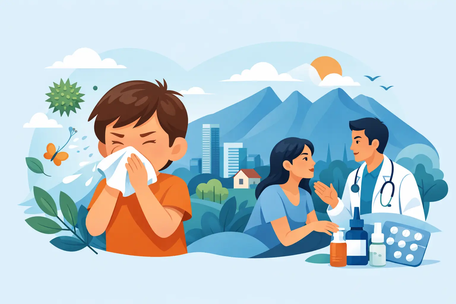 Alergias en niños en Monterrey: qué hacer